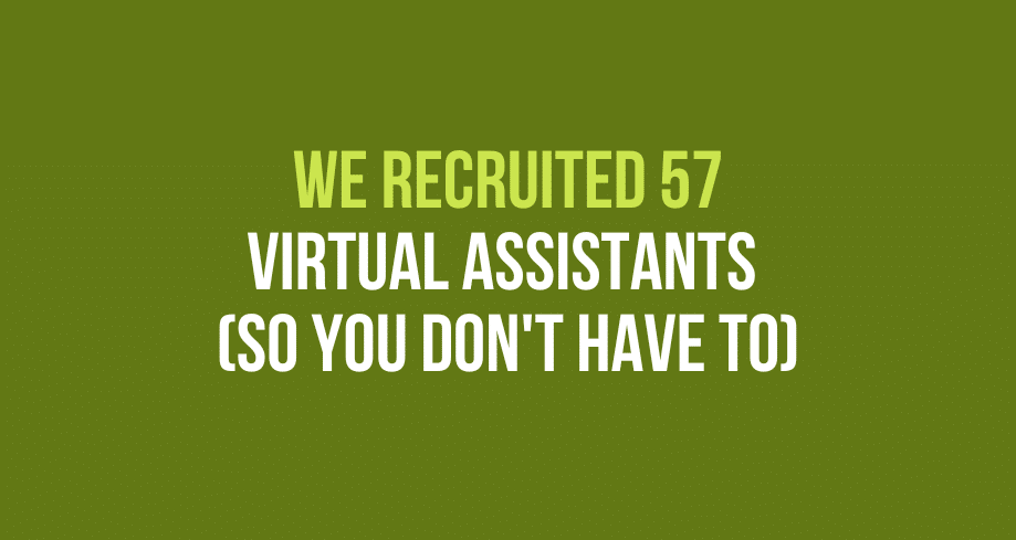 Virtual Assistants So You Dont Have To