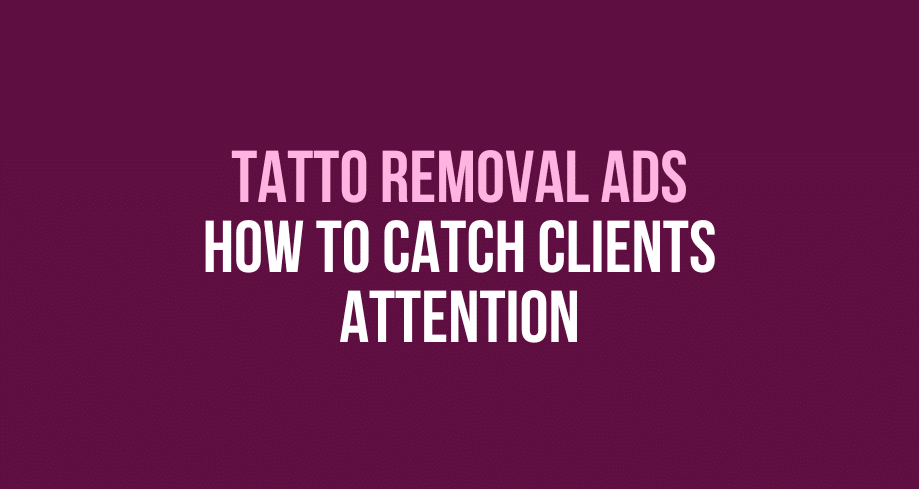tatto removal ads