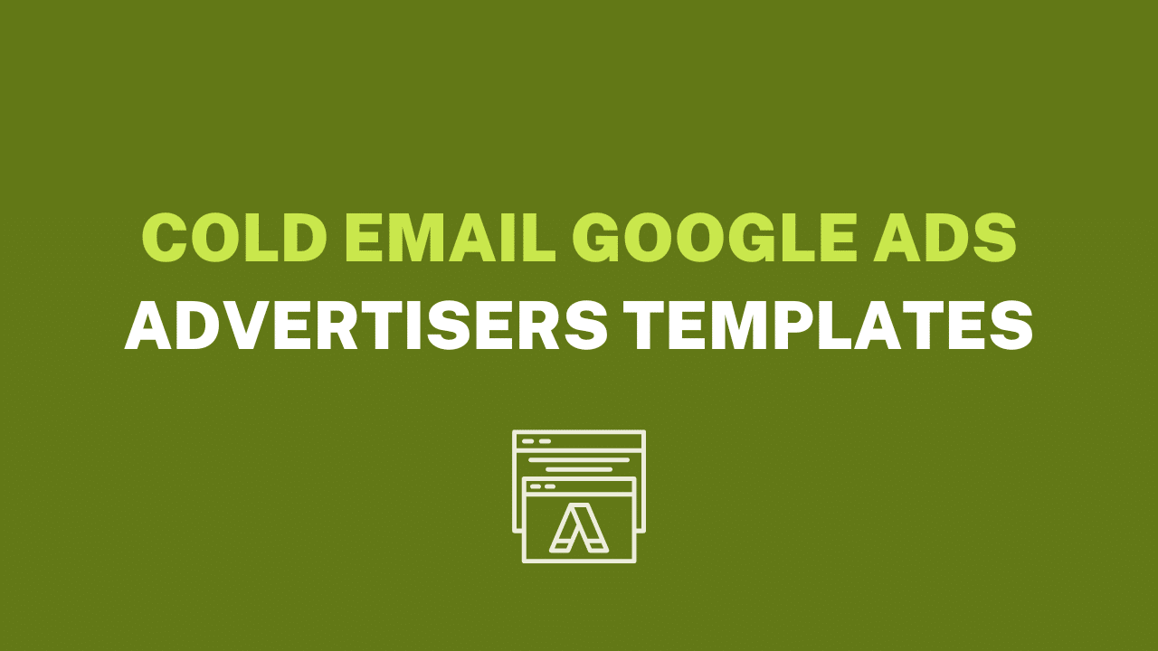 Cold email Google Ads