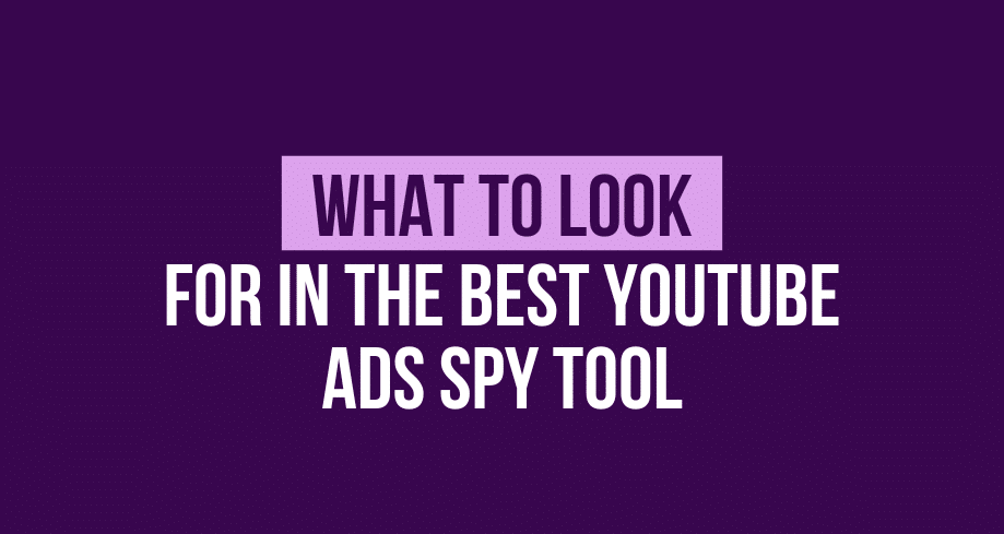best youtube ads spy tool